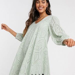 ASOS skater dress with v neck